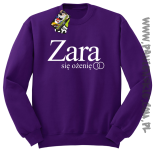 ZARA się ożenię -bluza standard fioletowa