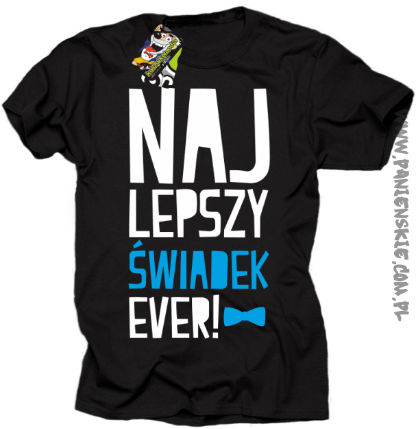 Najlepszy Świadek EVER - koszulka męska