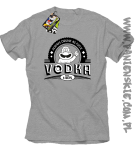 Vodka Always Drunk as Fuck - Koszulka męska melanż 