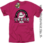 Vodka Always Drunk as Fuck - Koszulka męska fuchsia 