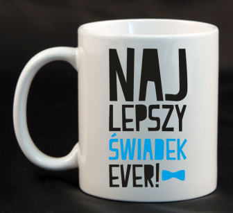 Najlepszy Świadek EVER - kubek ceramiczny