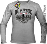 Na wypasie ostatnia impreza Wieczór Kawalerski in progress - Longsleeve męski melanż 