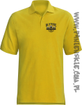 Na wypasie ostatnia impreza Wieczór Kawalerski in progress - Koszulka męska Polo żółta 